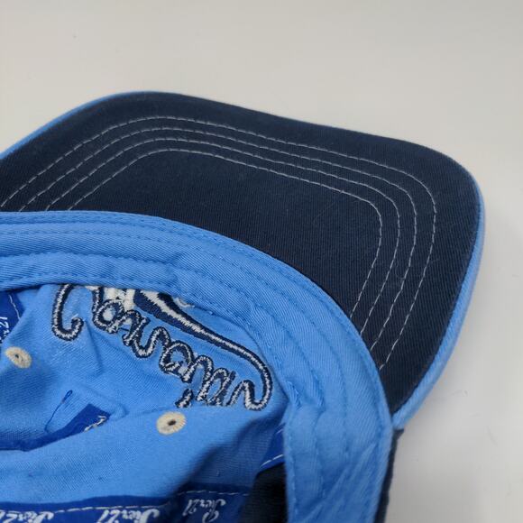 Cancun 74 Riviera Maya Slideback Hat Blue Embroidered Logo One Size Blue - Picture 10 of 13